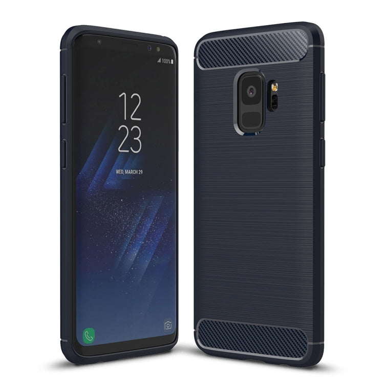 CARBON Zadný obal pre Samsung Galaxy S9 - modrý