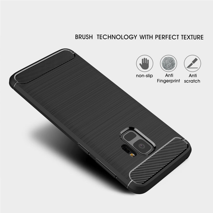 CARBON Zadný obal pre Samsung Galaxy S9 - modrý