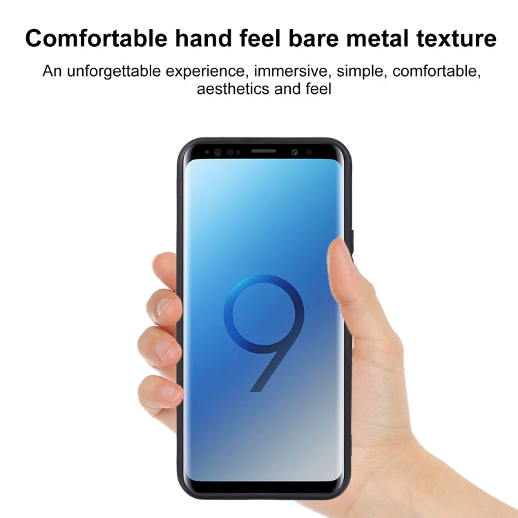 MATT Silikónový obal pre Samsung Galaxy S9 - čierny