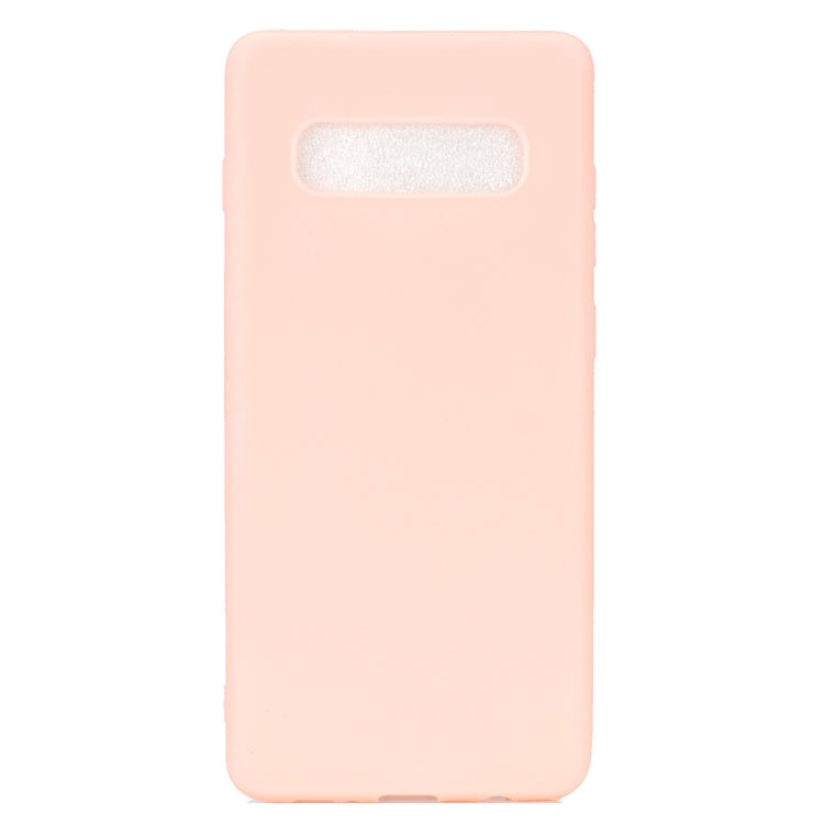 MATT Silikónový obal pre Samsung Galaxy S10 Plus - ružový
