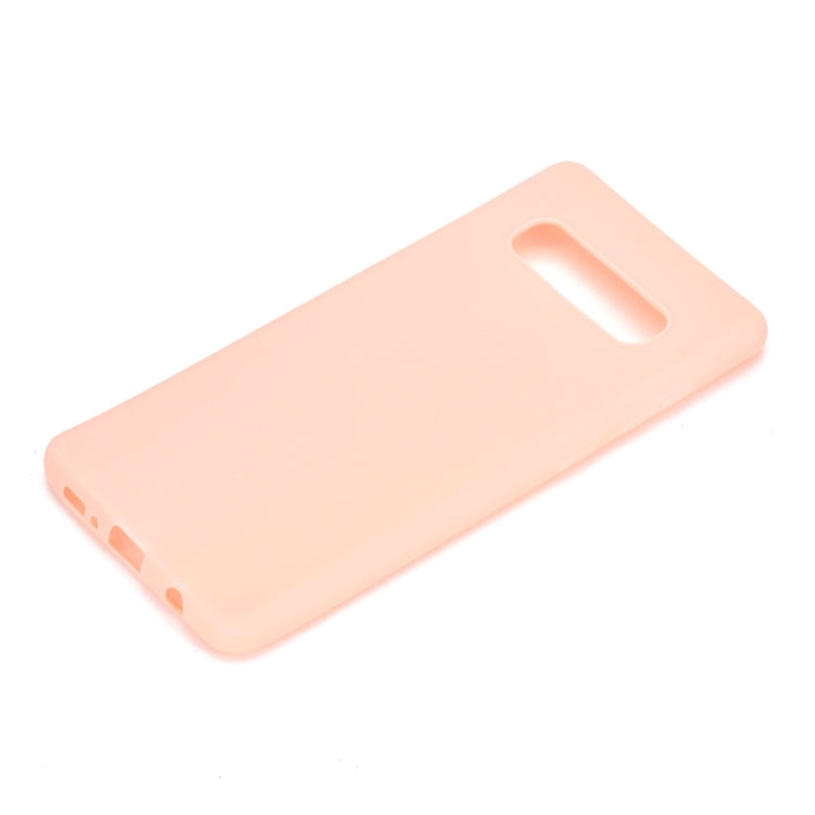 MATT Silikónový obal pre Samsung Galaxy S10 Plus - ružový