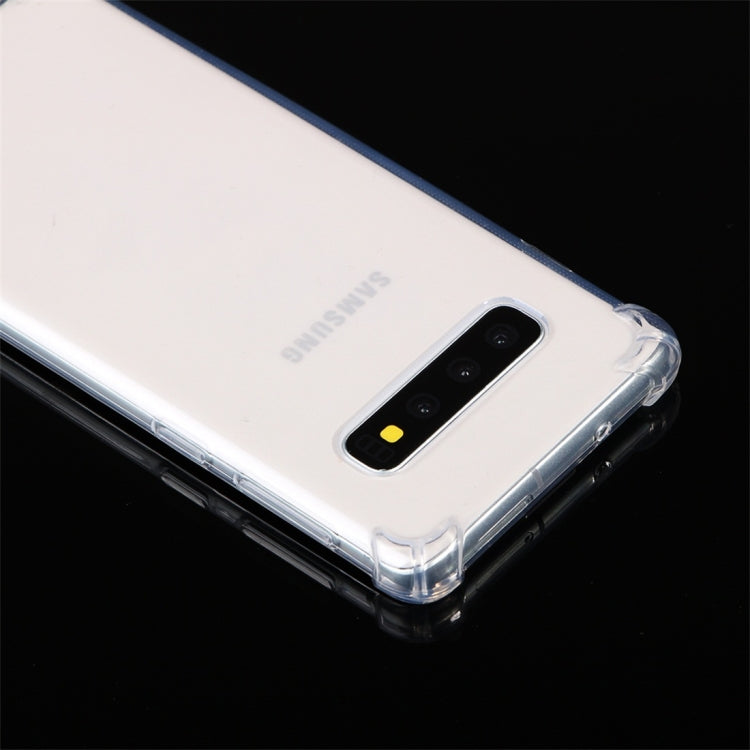 TRANSPARENTNÝ Silikónový obal pre Samsung Galaxy S10 Plus - priesvitný