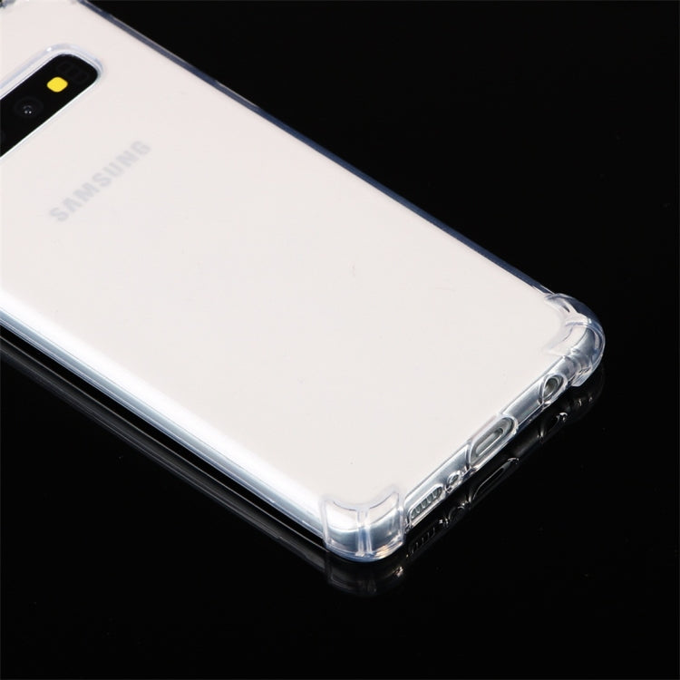 TRANSPARENTNÝ Silikónový obal pre Samsung Galaxy S10 Plus - priesvitný