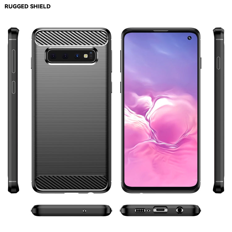 CARBON Zadný obal pre Samsung Galaxy S10 - čierny