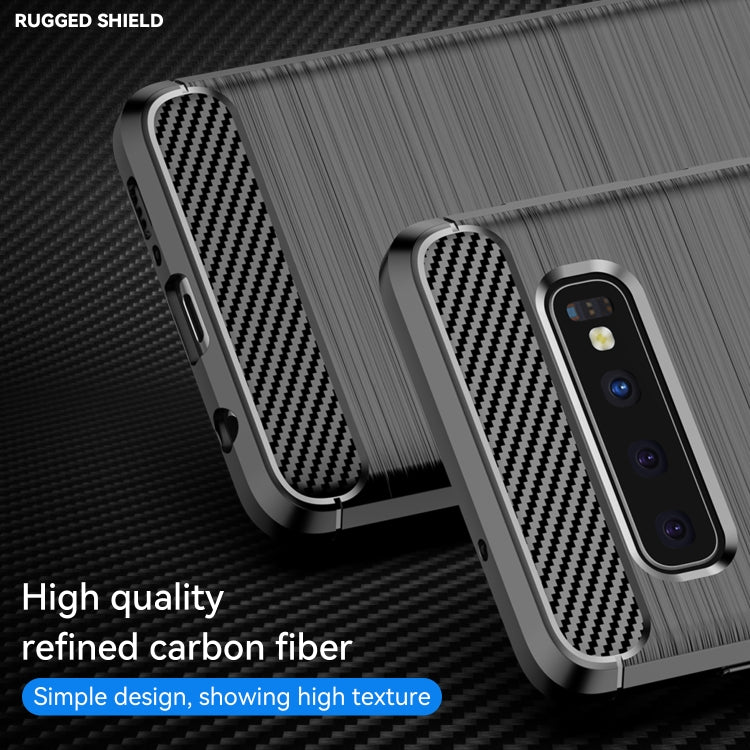 CARBON Zadný obal pre Samsung Galaxy S10 - čierny