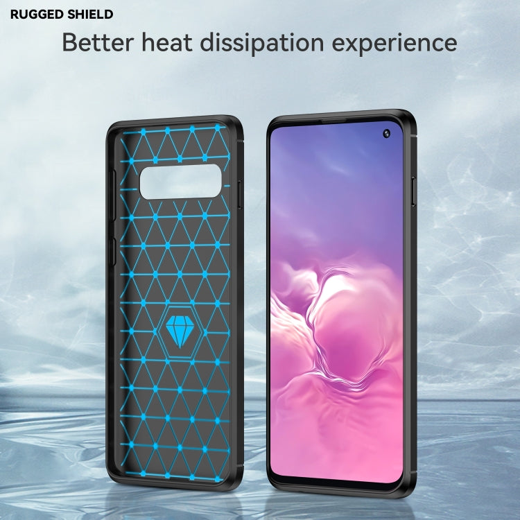 CARBON Zadný obal pre Samsung Galaxy S10 - čierny