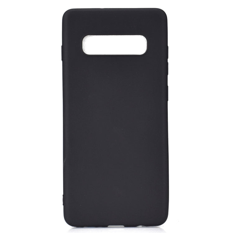 MATT Silikónový obal pre Samsung Galaxy S10 - čierny