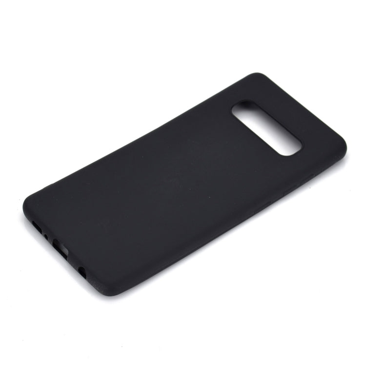 MATT Silikónový obal pre Samsung Galaxy S10 - čierny