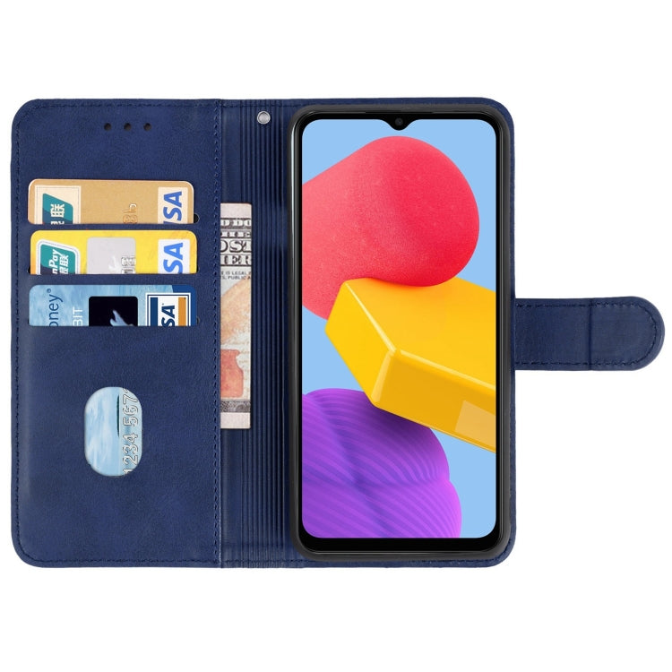 SOLID Knižkové puzdro pre Samsung Galaxy M13 - modré
