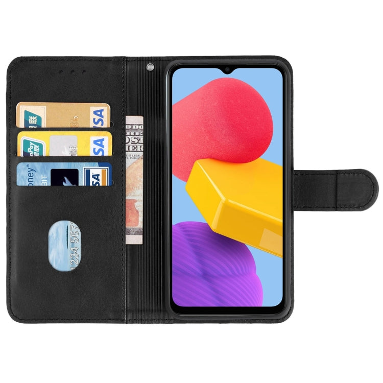 SOLID Knižkové puzdro pre Samsung Galaxy M13 - čierne