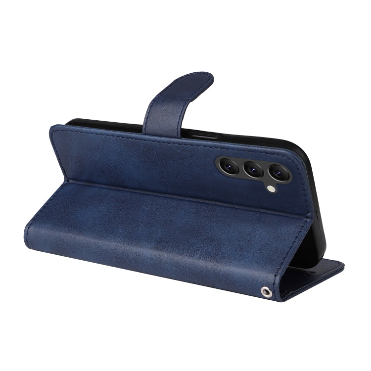 SOLID Knižkové puzdro pre Samsung Galaxy A15 / A15 5G - modré