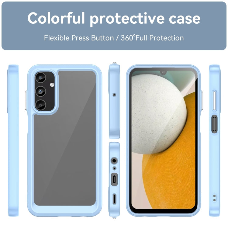 ACRYLIC Zadný kryt pre Samsung Galaxy A15 / A15 5G - modrý