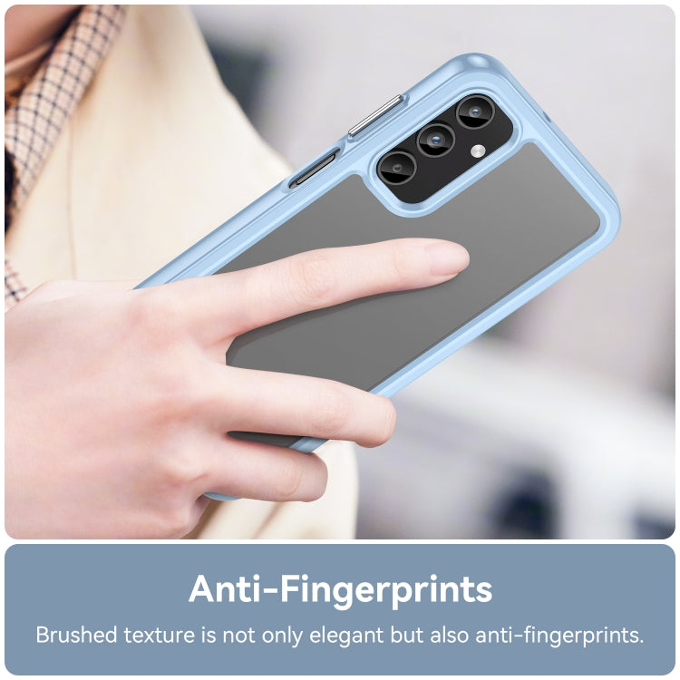 ACRYLIC Zadný kryt pre Samsung Galaxy A15 / A15 5G - modrý
