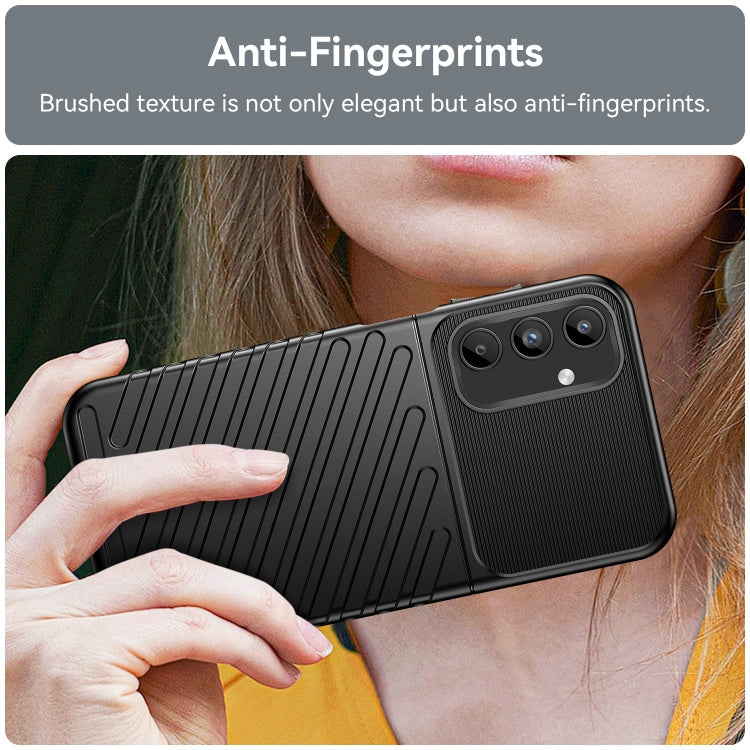 THUNDER Ochranný kryt pre Samsung Galaxy A15 / A15 5G - čierny