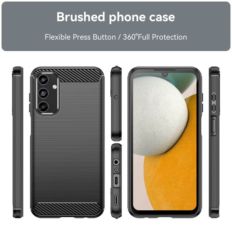 CARBON Zadný obal pre Samsung Galaxy A15 / A15 5G - čierny
