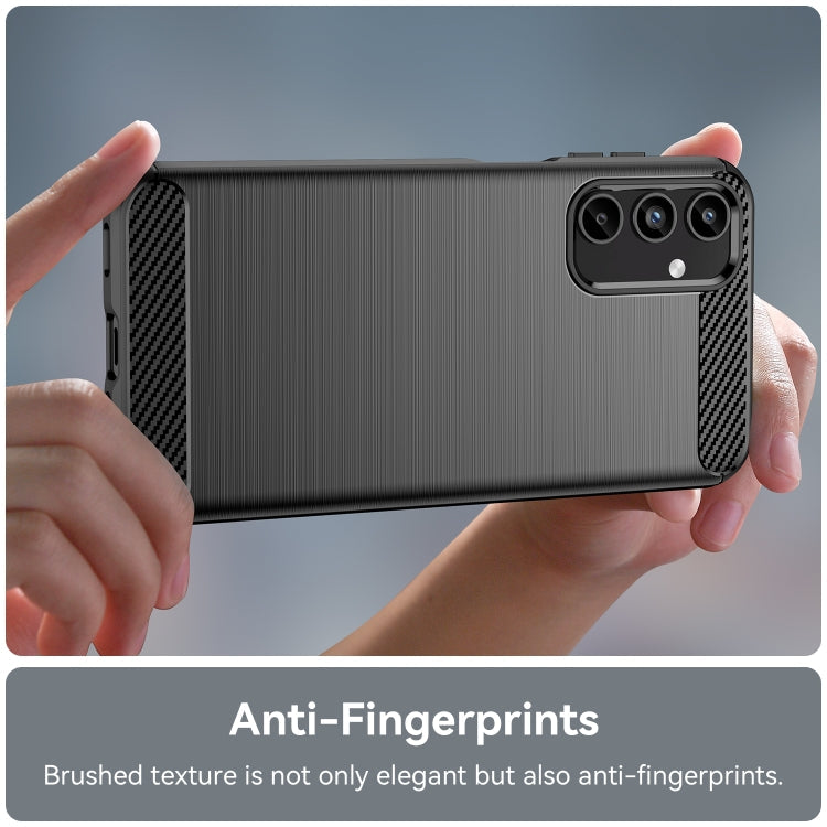 CARBON Zadný obal pre Samsung Galaxy A15 / A15 5G - čierny
