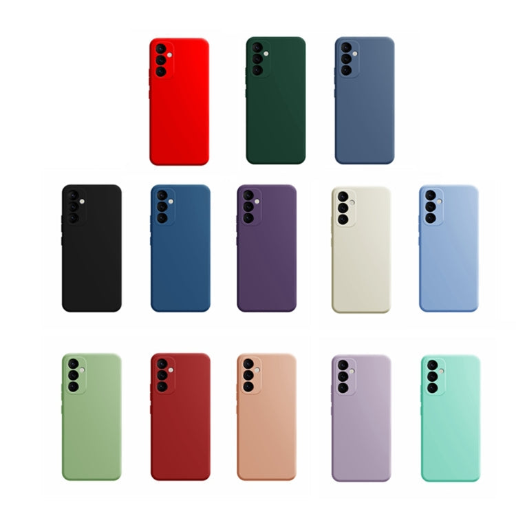 MATT Silikónový obal pre Samsung Galaxy A15 / A15 5G - svetlo zelený