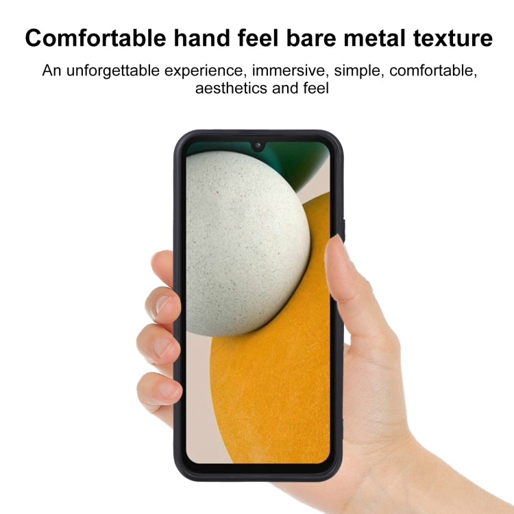 MATT Silikónový obal pre Samsung Galaxy A15 / A15 5G - čierny