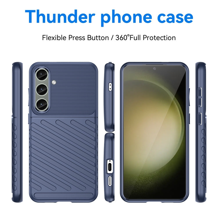 THUNDER Ochranný kryt pre Samsung Galaxy S24 Plus 5G - modrý
