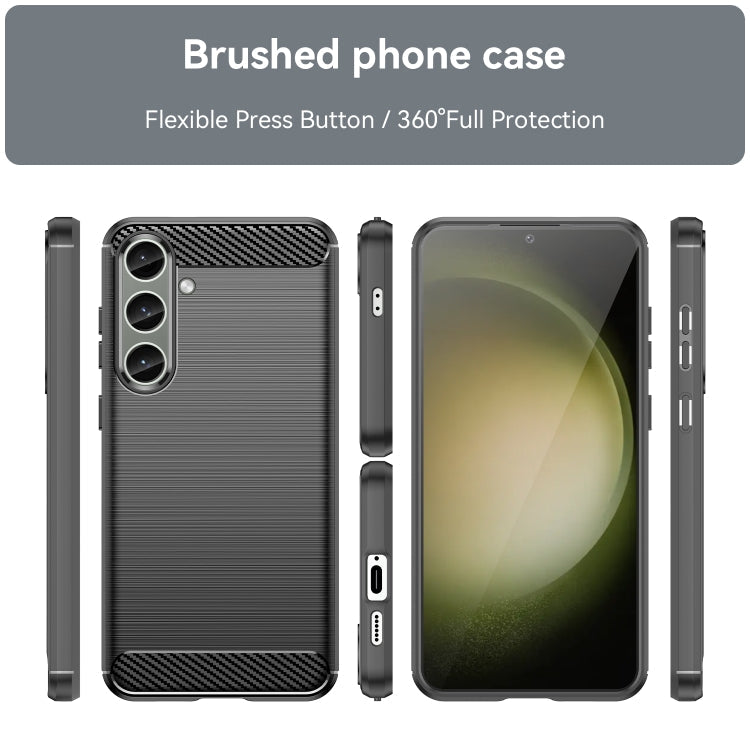 CARBON Zadný obal pre Samsung Galaxy S24 Plus 5G - čierny