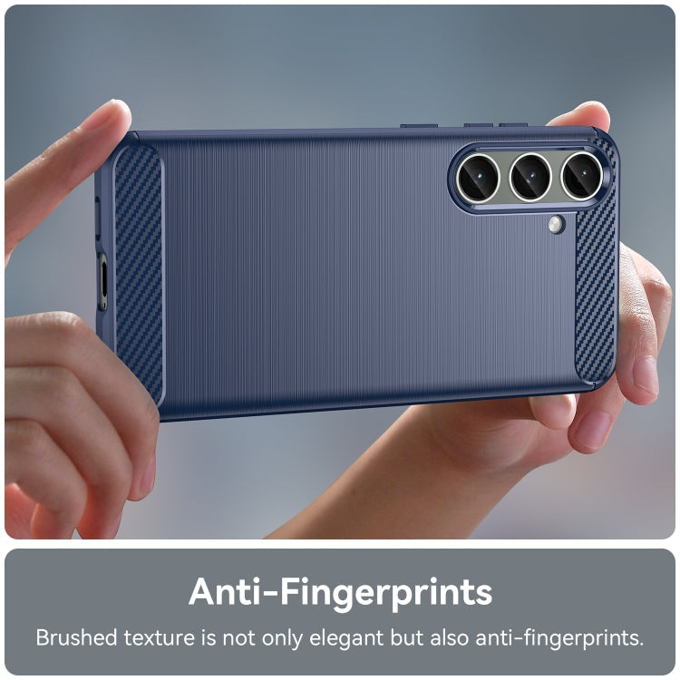 CARBON Zadný obal pre Samsung Galaxy S24 Plus 5G - modrý