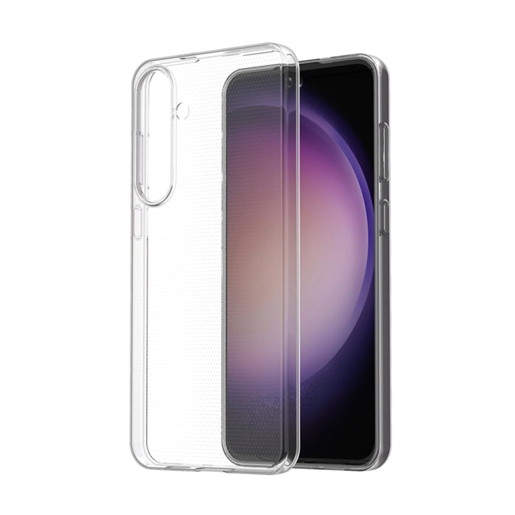 TRANSPARENTNÝ Silikónový obal pre Samsung Galaxy S24 Plus 5G - priesvitný