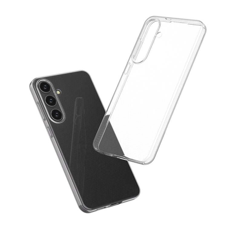TRANSPARENTNÝ Silikónový obal pre Samsung Galaxy S24 Plus 5G - priesvitný