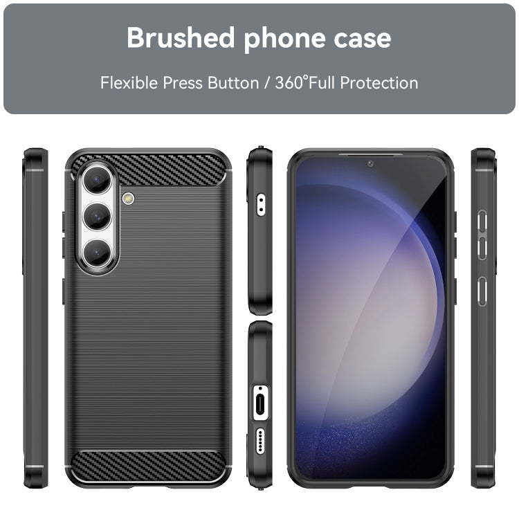 CARBON Zadný obal pre Samsung Galaxy S24 5G - čierny