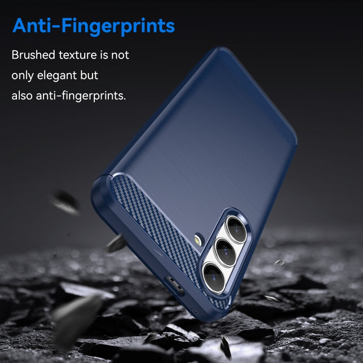CARBON Zadný obal pre Samsung Galaxy S24 5G - modrý