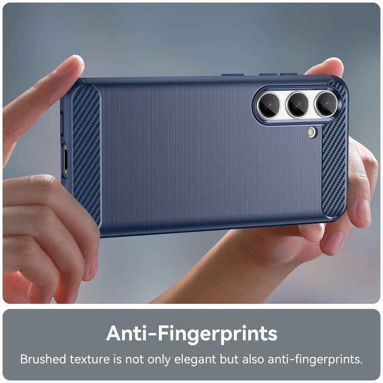 CARBON Zadný obal pre Samsung Galaxy S24 5G - modrý