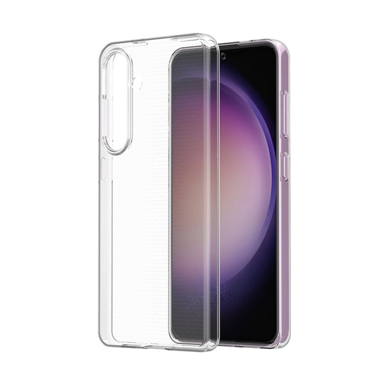 TRANSPARENTNÝ Silikónový obal pre Samsung Galaxy S24 5G - priesvitný