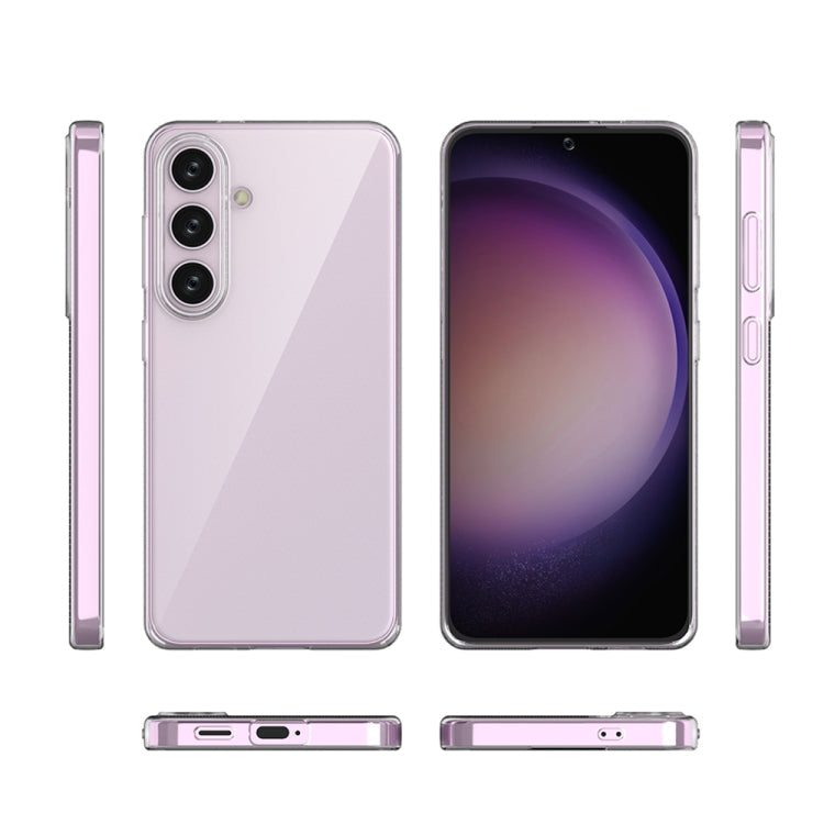 TRANSPARENTNÝ Silikónový obal pre Samsung Galaxy S24 5G - priesvitný