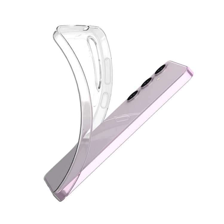 TRANSPARENTNÝ Silikónový obal pre Samsung Galaxy S24 5G - priesvitný