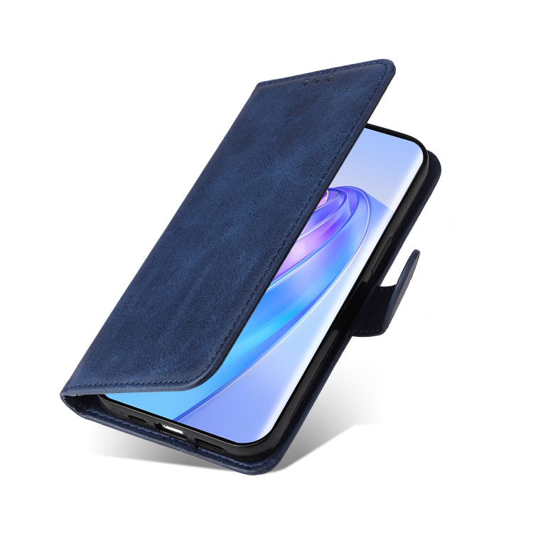 SOLID Knižkové puzdro pre Honor Magic 5 Lite 5G - modré