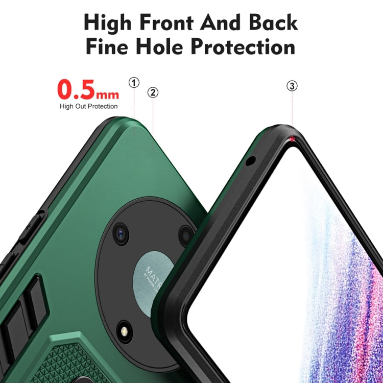 HOLDER ARMOR Tvrdený kryt pre Honor Magic 5 Lite 5G - zelený