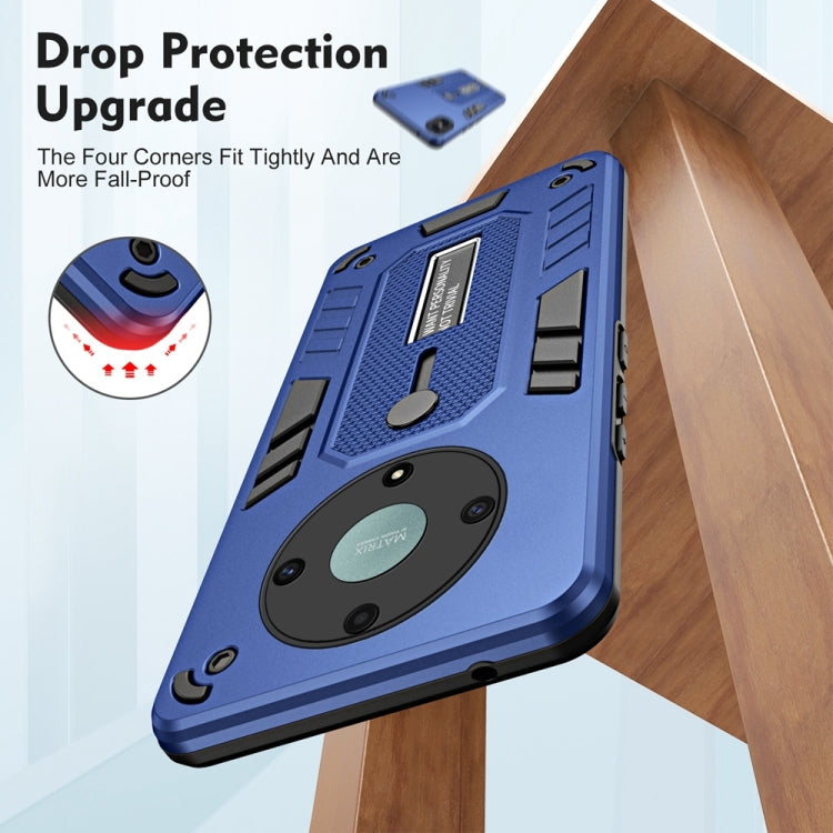 HOLDER ARMOR Tvrdený kryt pre Honor Magic 5 Lite 5G - modrý