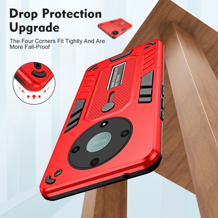 HOLDER ARMOR Tvrdený kryt pre Honor Magic 5 Lite 5G - červený