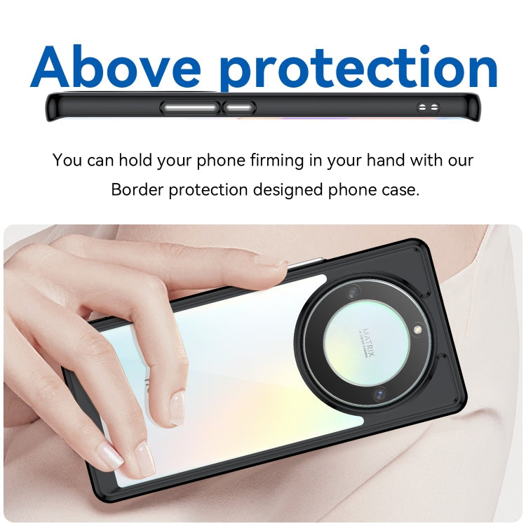ACRYLIC Zadný kryt pre Honor Magic 5 Lite 5G - čierny