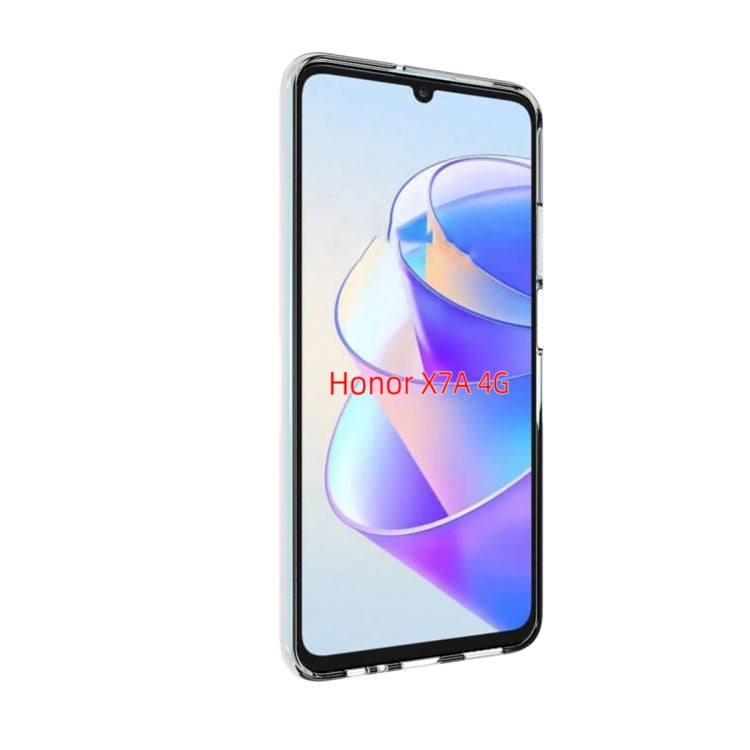 TRANSPARENTNÝ Silikónový obal pre Honor X7a - priesvitný