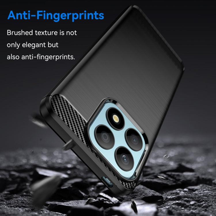 CARBON Zadný obal pre Honor X8a - čierny