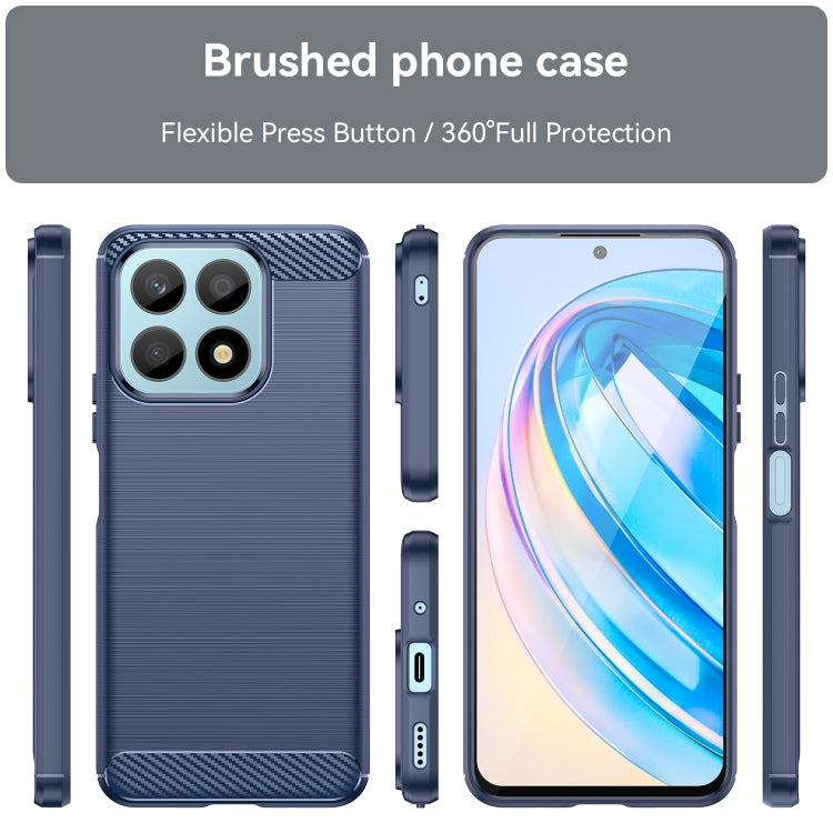 CARBON Zadný obal pre Honor X8a - modrý