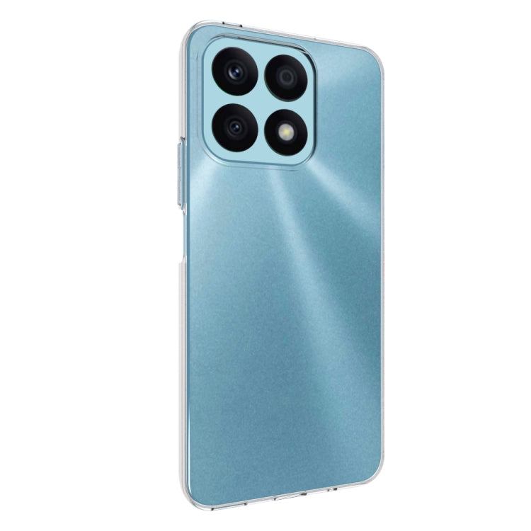 TRANSPARENTNÝ Silikónový obal pre Honor X8a - priesvitný