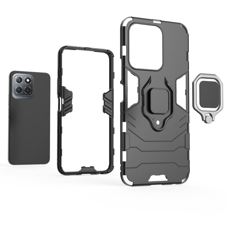 RING ARMOR Tvrdený kryt pre Honor X6 / X8 5G - červený