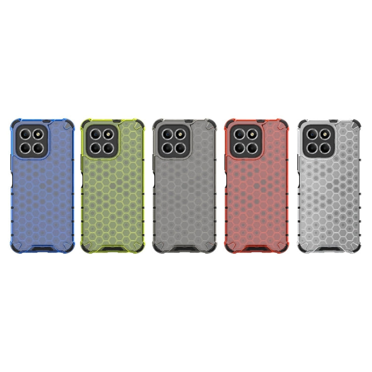 HONEYCOMB Tvrdený kryt pre Honor X6 / X8 5G - modrý