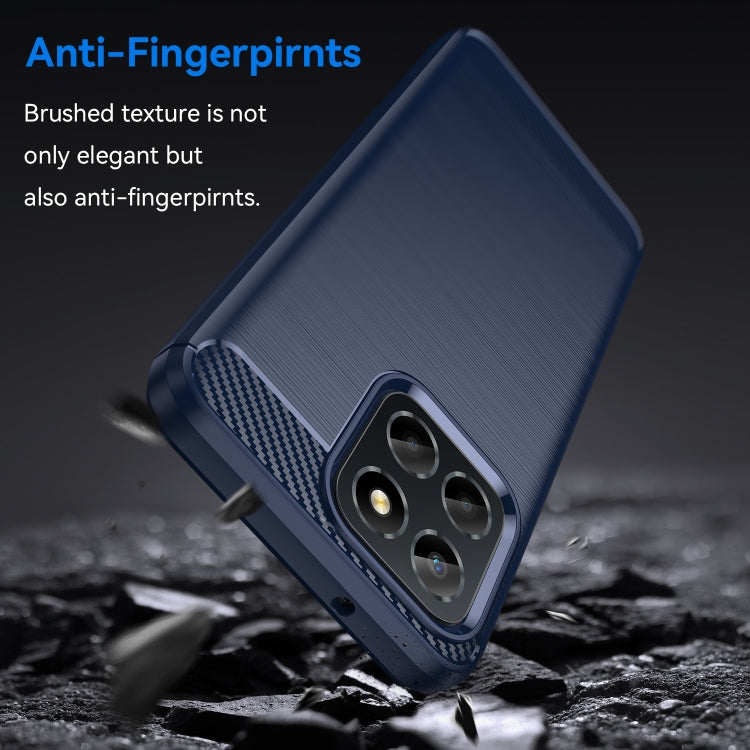 CARBON Zadný obal pre Honor X6 / X8 5G - modrý