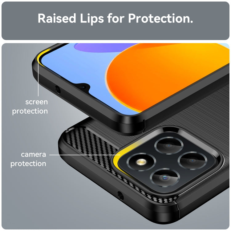CARBON Zadný obal pre Honor X6 / X8 5G - čierny