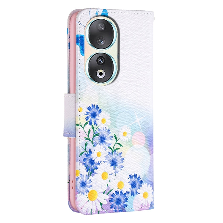 SNAPY Knižkové puzdro pre Honor 90 5G - BUTTERFLY