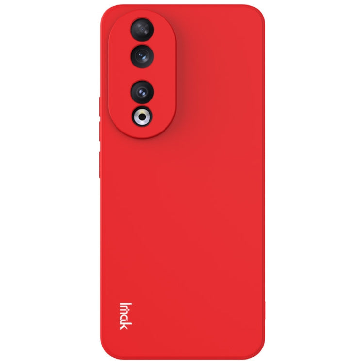 MATT Silikónový obal pre Honor 90 5G - červený