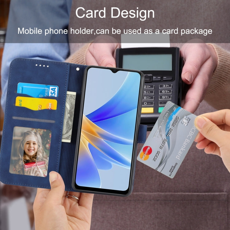 DIERFENG Knižkové puzdro pre Honor 90 5G - modré