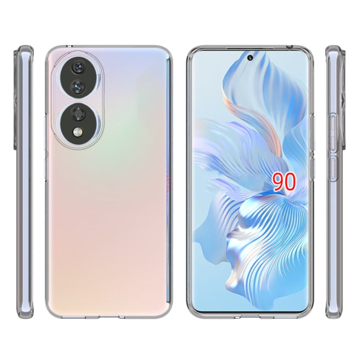 TRANSPARENTNÝ Silikónový obal pre Honor 90 5G - priesvitný
